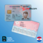 Croatia ID card psd template full editable | Croatia id card Template photoshop use for | ID Card Number Croatia