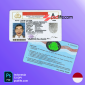 Indonesia driving licence psd template , full editable with all font | drivers license template psd free download |