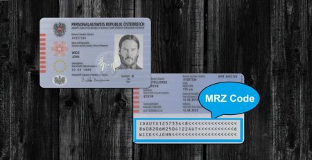 Generate MRZ code ID card and passport back code MRZ