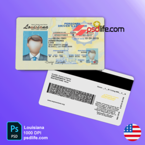 Louisiana driving license psd template and Driver License Eligibility Requirements | drivers license template psd free download
