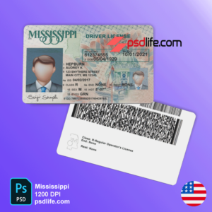 Mississippi driving license psd template information and Types of Driver’s Licenses | drivers license template psd free download