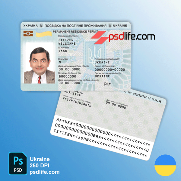 ukraine-residence-permit-card-psd-template-fully-editable