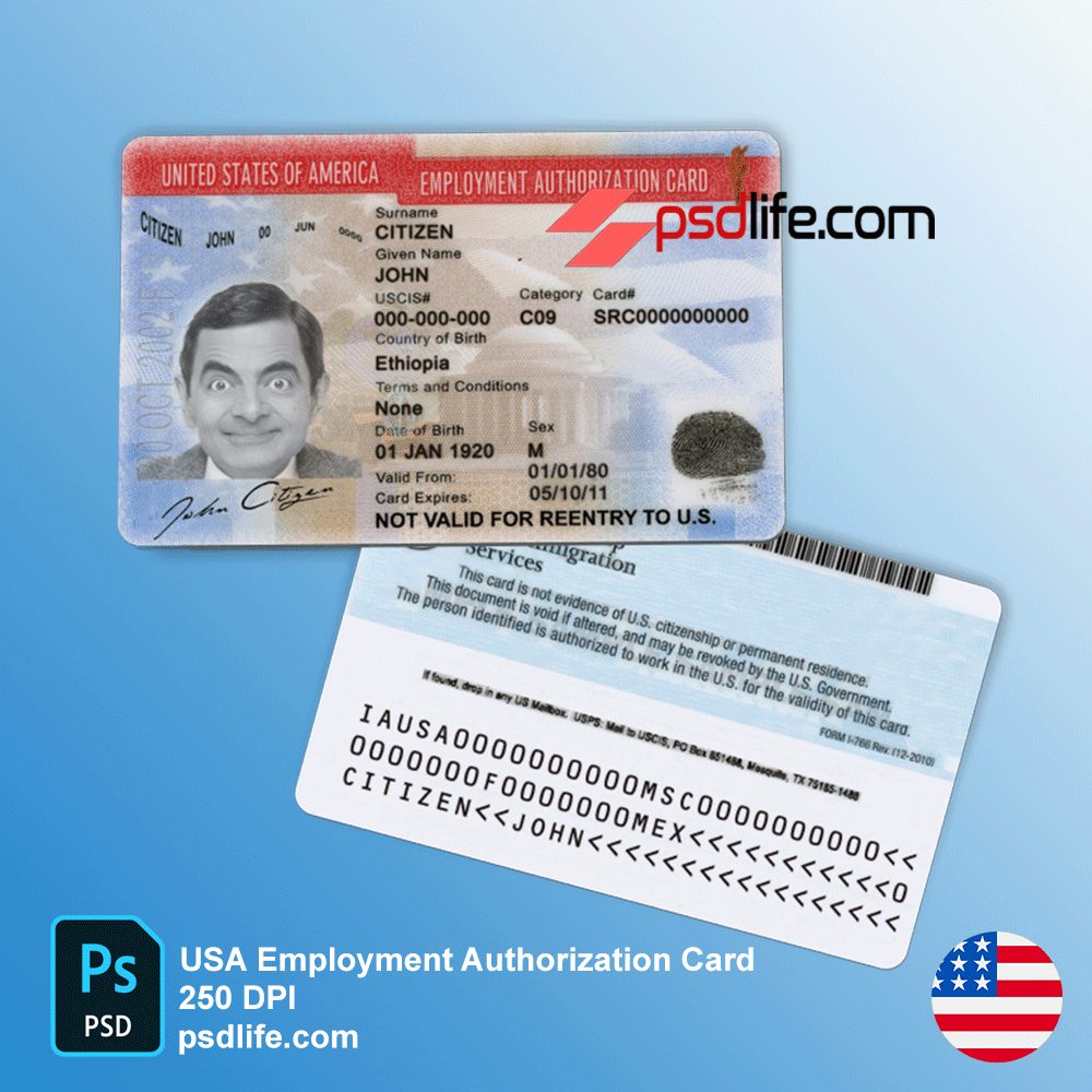 usa-fake-employment-authorization-card-psd-template
